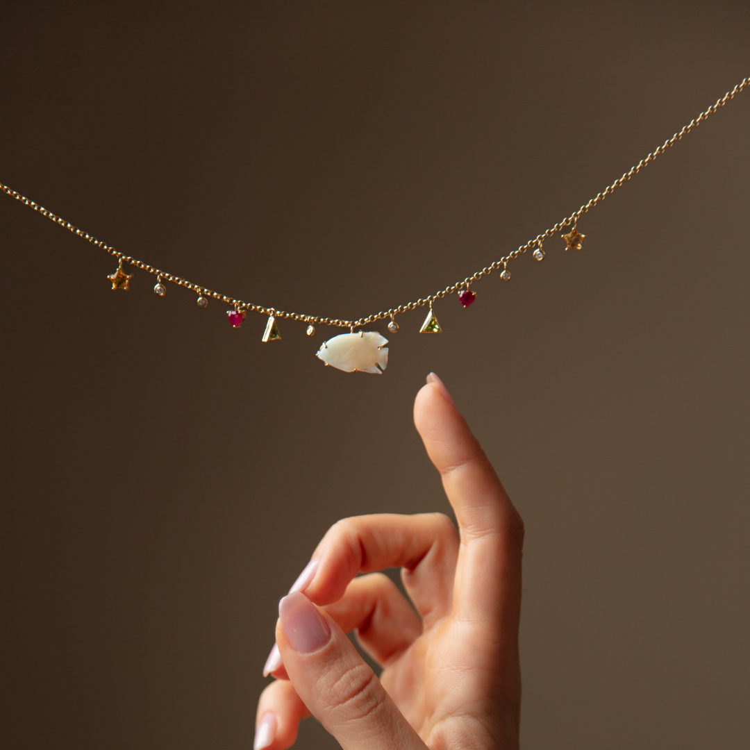 Fishing for a Year of Endless Horizons Necklace