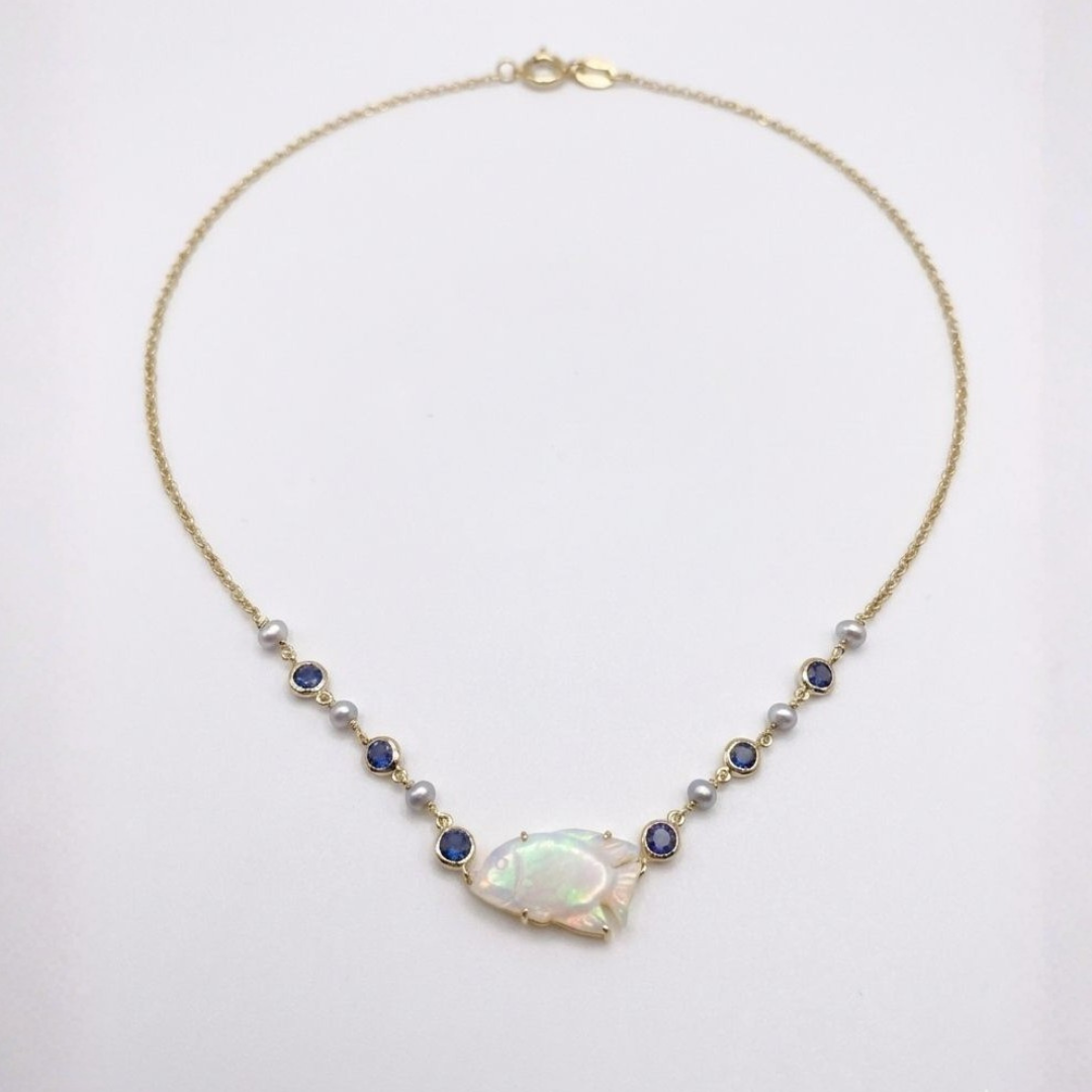 Fishing for a Year of Clarity Necklace