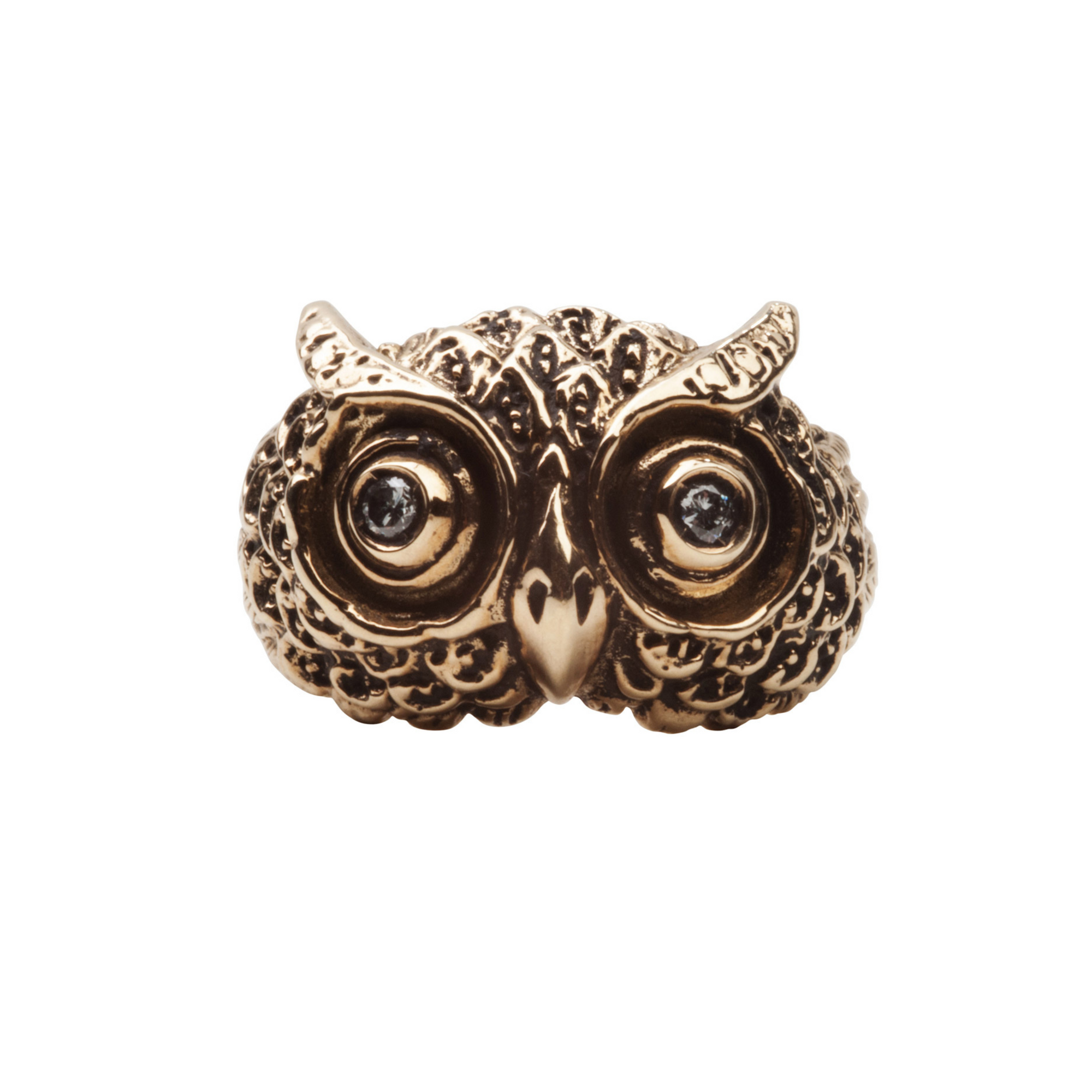 Nocturnal Owl Vintage Ring
