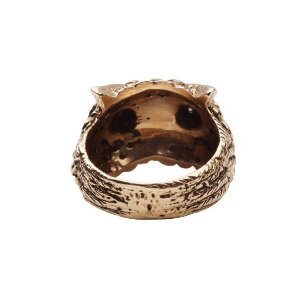 Nocturnal Owl Vintage Ring