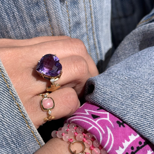 Fleur De Lys Love Ring