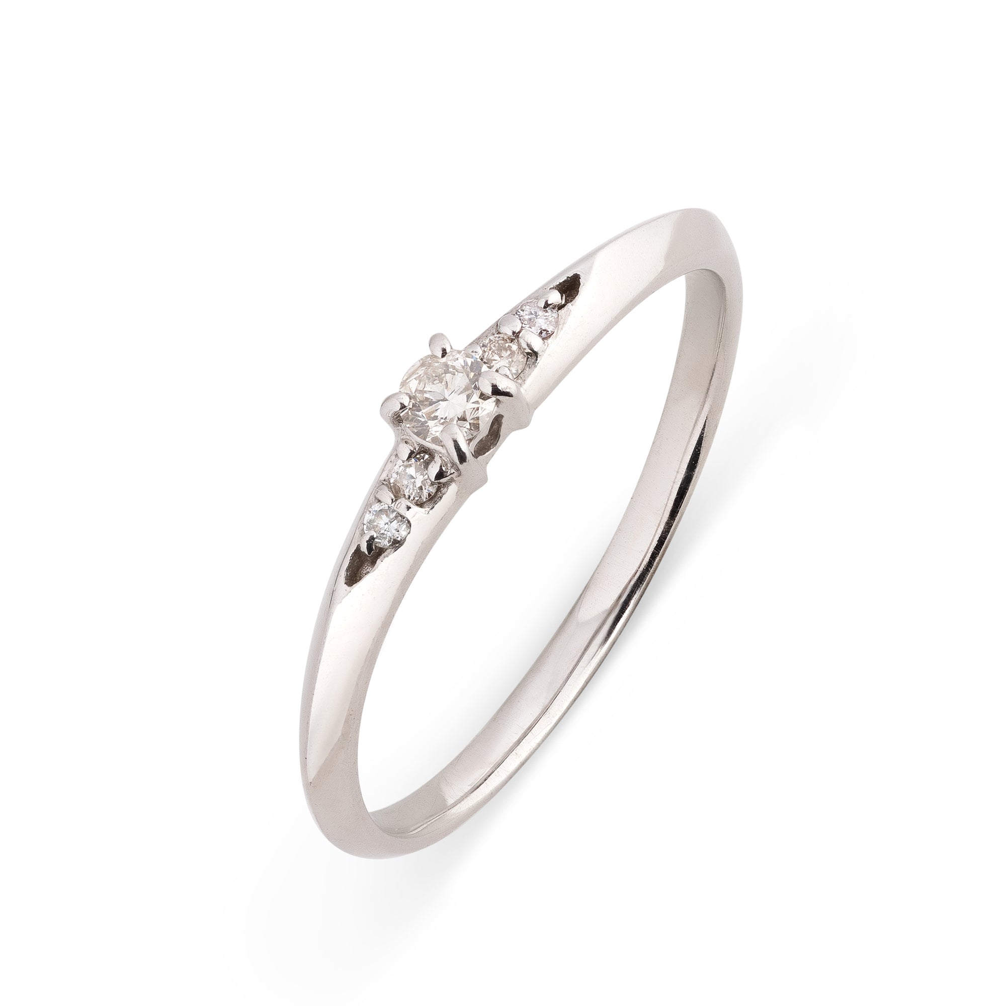 Dainty Love Diamond Ring