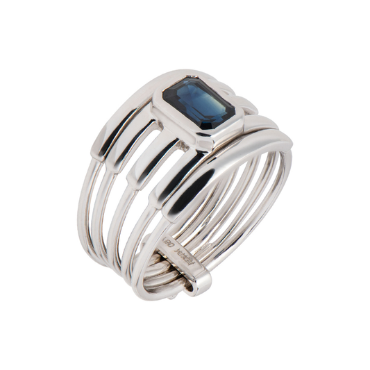 Binding Love Sapphire Ring