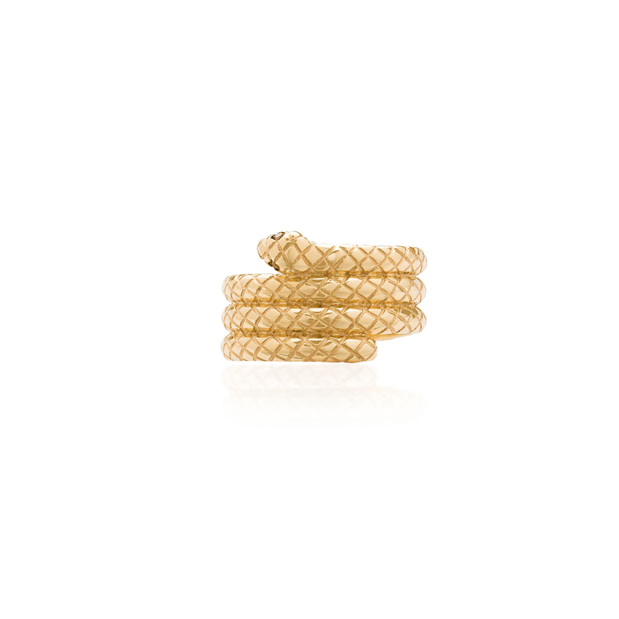 Serpentine Coil Ring