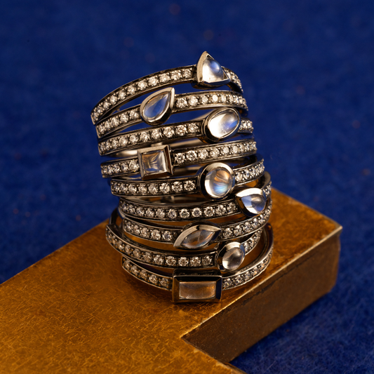 Binding Love Moonstone Ring