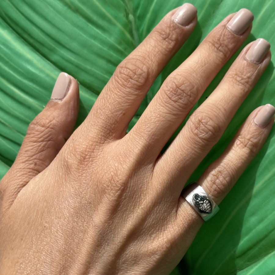 Sword Diamond Ring