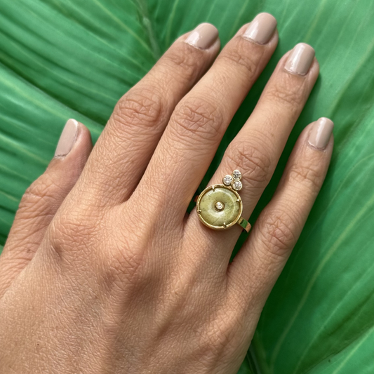 Samurai Jade Ring