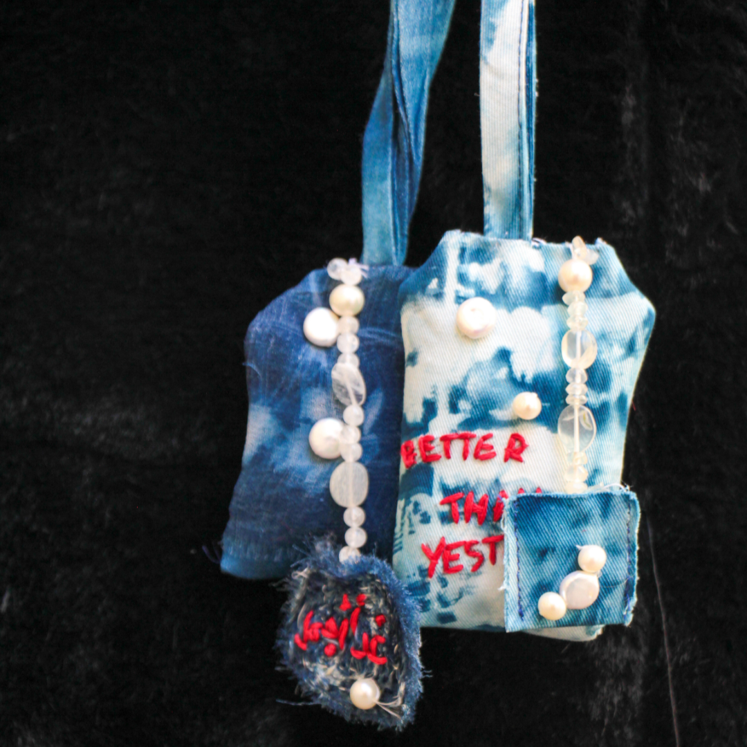The Lucky Charm: Cyanotype BTY Tea Bag Charm by Jihan Azzam (MS x CSB)
