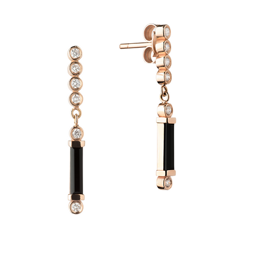 Midnight Flare Diamond Solo Earring