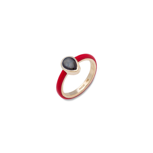 Reborn Red - Upcycled Ring