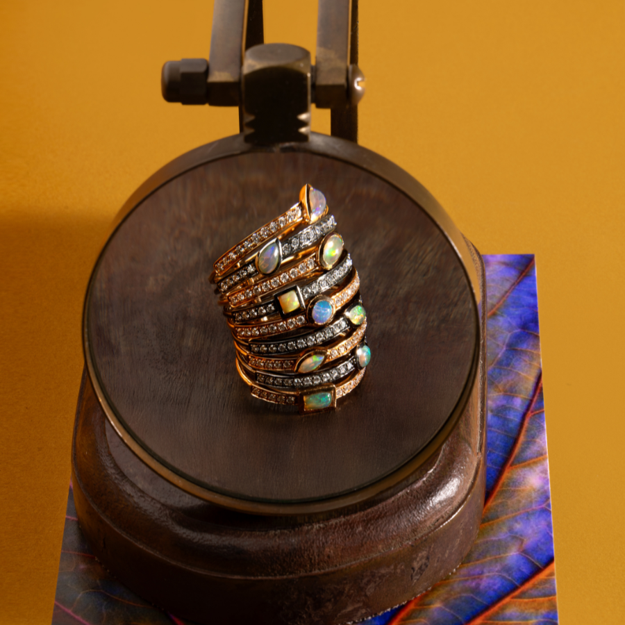 Binding Love Opal Ring
