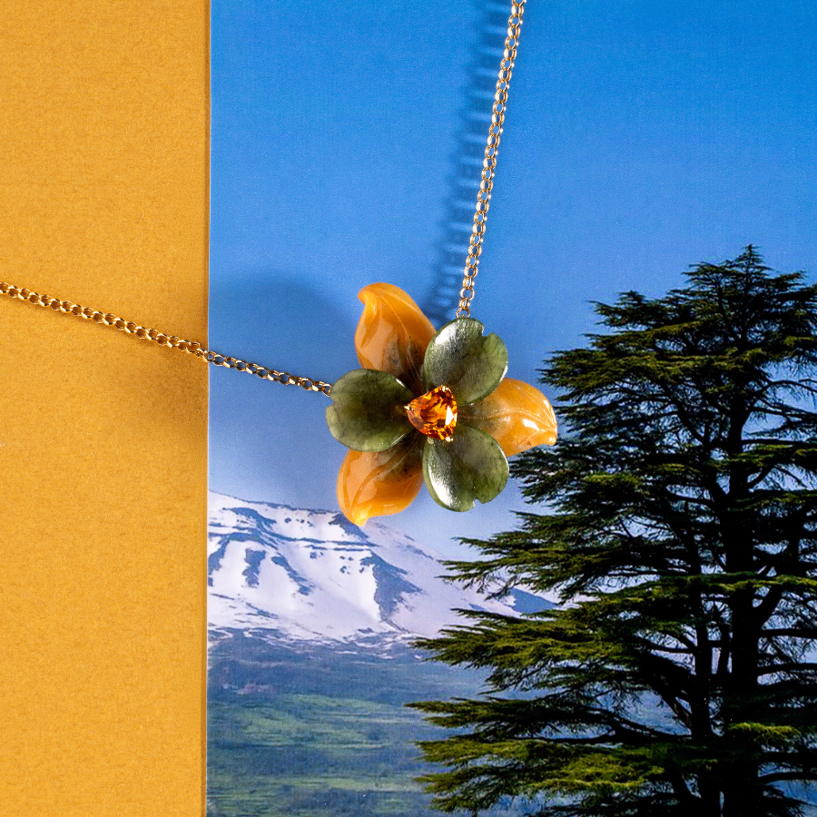 Wild Orchid Pendant